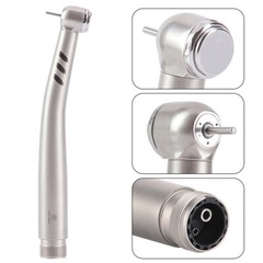 AZDENT Dental (Optic LED E-generator ) High Speed Handpiece Air Turbine 4/2Holes