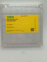 Bio-Rad 1450011 Dual-Chamber Cell Counting Slides TC10 TC20 30/Box NEW SEALED