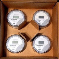 NEW Set 4 Centron Itron Watthour Meter CL200, 240V, 3W, C1SLR, 30TA, 1.0Kh 60Hz