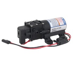 Everflo EF1000 12V Diaphragm Sprayer Pump – 1.0GPM, 40 PSI Max, 3/8″ HB Ports