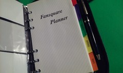 Fansquare Business Agenda Business Planner Organizer Purse-Like many Sections