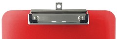 Trade Quest Plastic Clipboard Transparent Color Letter Size Low Profile Clip (Pa