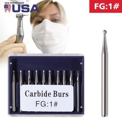 Dental Carbide Burs FG 12345 557 330 Friction Grip Round Pear High Speed
