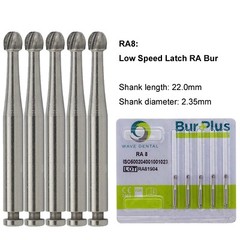 WAVE Dental Round Burs Carbide Latch Burs RA 1 2 3 4 5 6 7 8 LA Slow Speed PRIMA