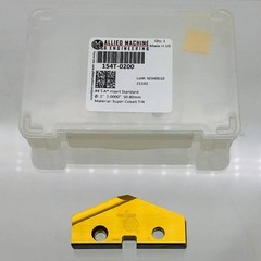 Allied Machine 154T-0200 Spade Drill Insert 4 Series T-A Std Super Cobalt TiN