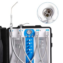 Portable Dental Delivery Unit Air Compressor Curing Light Scaler /Chair /Stool