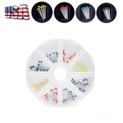 200 Pcs Dental Fiber Post Glass Quartz Teeth Restorative Posts 1.0 1.2 1.4 1.6mm