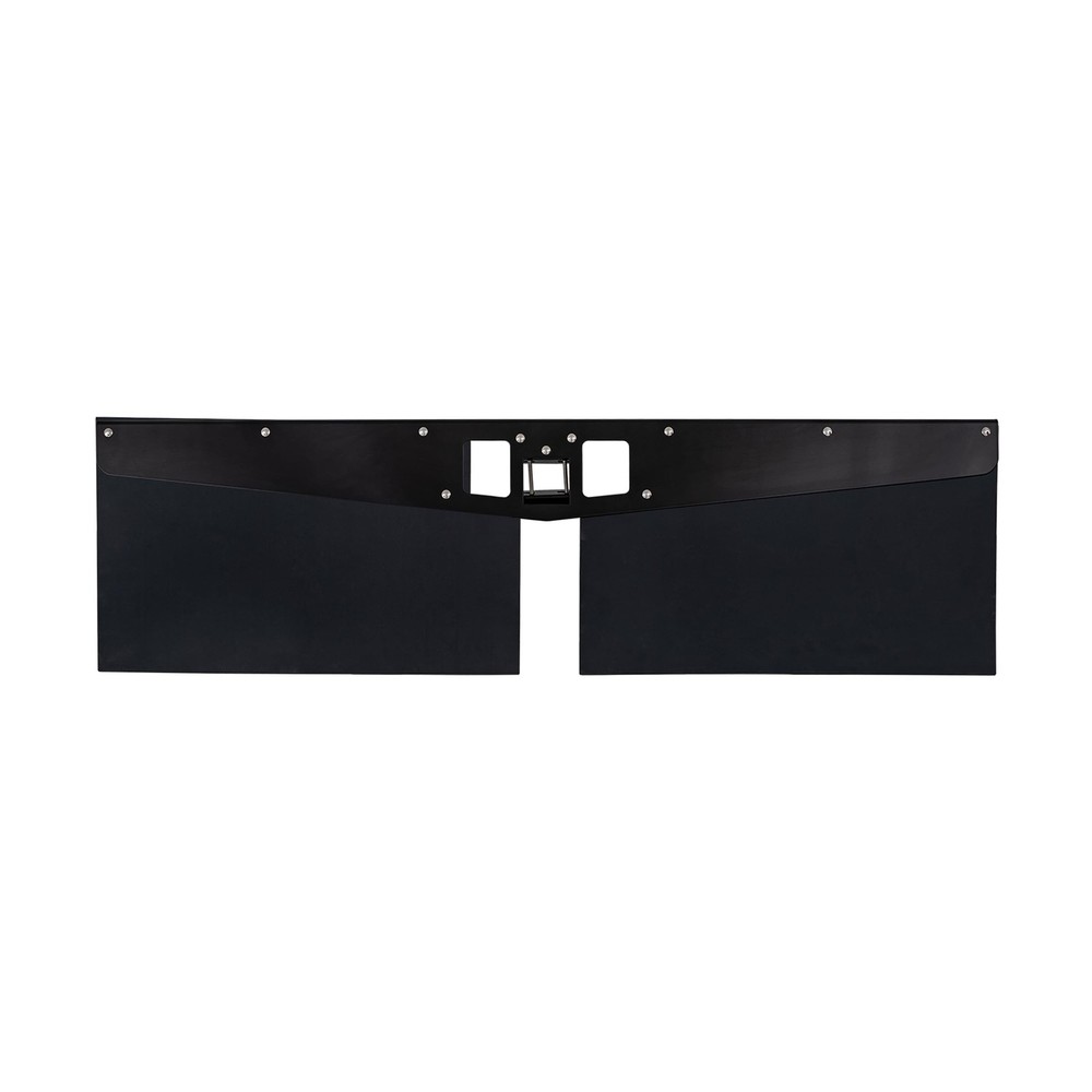Buyers Products 8597220 No Drill, 20 in Hitch Mounted Mud Flaps, Anti-Rattle …