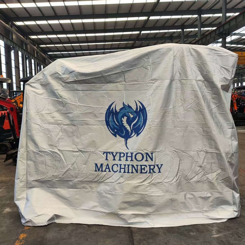 TYPHON All-Weather Excavator & Machinery Cover – Rain, Snow, UV Protection