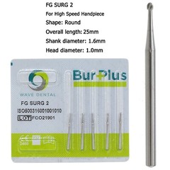 Wave Dental Carbide Surgical Burs FG SURG 2 4 557 557L 702 Long Shank High Speed