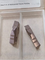 TWO AMEC Allied 451H-21 Spade Drill Inserts 21mm Series 1 Gen2 AM200
