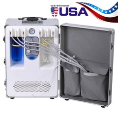 Unidad de entrega móvil dental portátil Compresor de aire Succión M4/ Silla