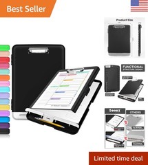 Versatile 8.5 x 11 Clipboard with Storage Compartment & Low Profile Clip Design