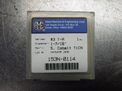 Allied 1-7/16″ #3 T-A Cobalt Spade Drill Insert 153N-0114 (LOC1999A)