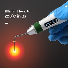 Dental Obturation System Gutta Percha Endo Heated Pen /Hand Plugger Filling Tips