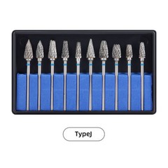 Dental Lab Polishing Bur Drills Tungsten Steel Carbide Burs Burrs 2.35MM
