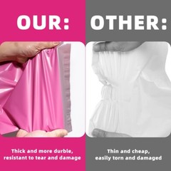 1000 6×9 Poly Mailer Envelopes Self Sealing Shipping Mailers Bags Pink POLYSELLS