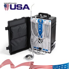 Portable Dental Delivery Unit Air Compressor Curing Light Scaler /Chair /Stool