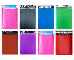 #0 6×10, 6.5×10 Colors Poly Bubble Mailers Padded Envelopes Shipping Bags X-Wide