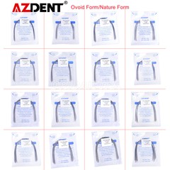 AZDENT Dental Orthodontic Rectangular Stainles Steel Arch Wire Ovoid/Nature Form