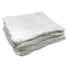 1000 New Industrial Shop Rags Cleaning Towels White Large 12×14 Towel B-Grade