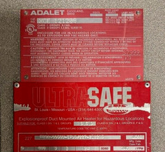 Adalet XCE121208 Explosion Proof Enclosure | 12″ x 12″ x 8″ Interior Dimensions