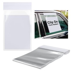 Saypacck 50 Pack Clip on Window Form Holder Buyers Guide Window Hangers Buyer…