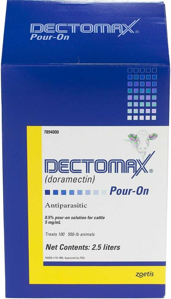 2.5 Liter Pour-on Cattle Dewormer roundworms, lungworms, grubs, lice and mites