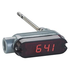 DWYER 641-6-LED Air Velocity XMTR,1.5secRe-Time,0.5inDia 22C747